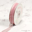 5/8" Organza With Satin Edge Ribbon - 25 Yards (Blush)
