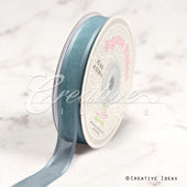 5/8" Organza With Satin Edge Ribbon - 25 Yards (Celadon)