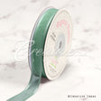 5/8" Organza With Satin Edge Ribbon - 25 Yards (Sage)
