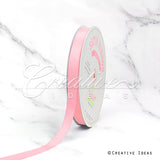 5/8" Single Face Satin-100 Yds (Frost Pink)