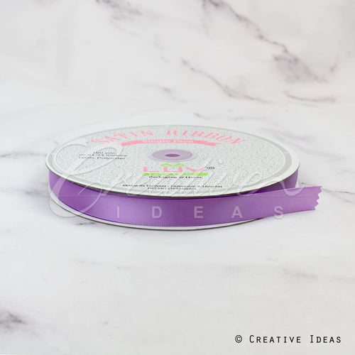 5/8" Single Face Satin-100 Yds (Ube)