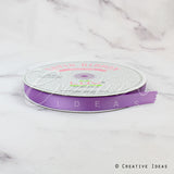 5/8" Single Face Satin-100 Yds (Ube)
