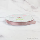 5/8" Single Face Satin Ribbon - 100 Yards (Mauve Pink)