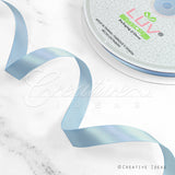 5/8" Single Face Satin Ribbon - 100 Yards (Celadon)