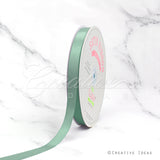 5/8" Single Face Satin Ribbon - 100 Yards (Sage)