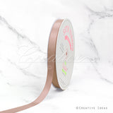 5/8" Single Face Satin Ribbon - 100 Yards (Oat)