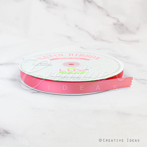 5/8" Single Face Satin Ribbon - 100 Yards (Baby Doll Pink)