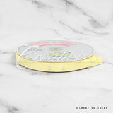 5/8" Single Face Satin Ribbon - 100 Yards (Baby Maize)