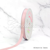 5/8" Single Face Satin Ribbon - 100 Yards (Blush)