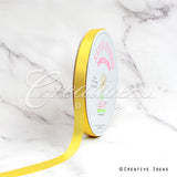 5/8" Single Face Satin Ribbon - 100 Yards (Canary)