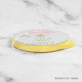 5/8" Single Face Satin Ribbon - 100 Yards (Canary)