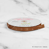 5/8" Single Face Satin Ribbon - 100 Yards (Copper)