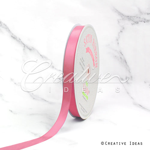5/8" Single Face Satin Ribbon - 100 Yards (Dusty Pink)