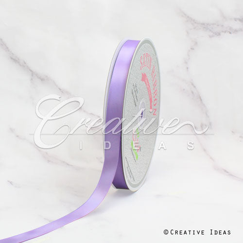 5/8" Single Face Satin Ribbon - 100 Yards (Iris)
