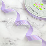 5/8" Single Face Satin Ribbon - 100 Yards (Lavender)