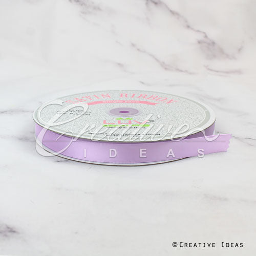 5/8" Single Face Satin Ribbon - 100 Yards (Lavender)