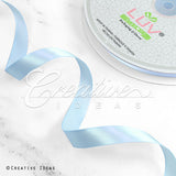5/8" Single Face Satin Ribbon - 100 Yards (Light Blue)