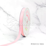 5/8" Single Face Satin Ribbon - 100 Yards (Light Pink)