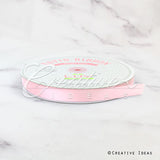5/8" Single Face Satin Ribbon - 100 Yards (Light Pink)