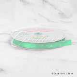 5/8" Single Face Satin Ribbon - 100 Yards (Mint Green)