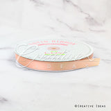 5/8" Single Face Satin Ribbon - 100 Yards (Peach)