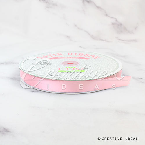 5/8" Single Face Satin Ribbon - 100 Yards (Pink)