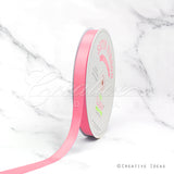 5/8" Single Face Satin Ribbon - 100 Yards (Rose)