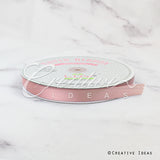 5/8" Single Face Satin Ribbon - 100 Yards (Rose Gold)