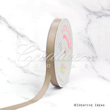 5/8" Single Face Satin Ribbon - 100 Yards (Toffee)
