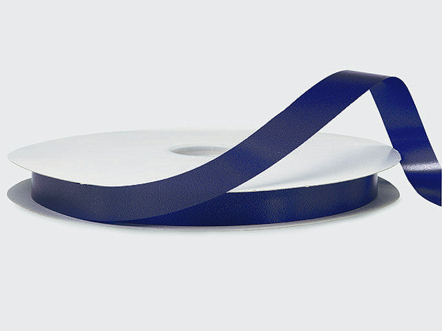 5/8"x100 yard Navy Blue Polyester Satin Gift Ribbon