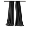 Polyester Seamless Backdrop Drape Curtain Fabric - 5 Feet Wide x 20 Feet High, 4" Rod Pocket, 2 Panels (2 Panels)