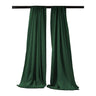 Polyester Poplin Fabric - Backdrop Drape Curtain Panel, Room Divider, 5 Feet Wide x 6 Feet High, Color Options (1 Pair)