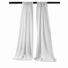 Polyester Poplin Fabric - Backdrop Drape Curtain Panel, Room Divider, 5 Feet Wide X 7 Feet High (1 Pair)