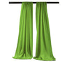 Polyester Poplin Fabric - Backdrop Drape Curtain Panel, Room Divider, 5 Feet Wide X 7 Feet High (1 Pair)