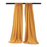 Polyester Poplin Fabric - Backdrop Drape Curtain Panel, Room Divider, 5 Feet Wide X 7 Feet High (1 Pair)