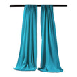 Polyester Poplin Fabric - Backdrop Drape Curtain Panel, Room Divider, 5 Feet Wide x 8 Feet High, 1 Pair