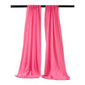 Polyester Poplin Fabric - Backdrop Drape Curtain Panel, Room Divider, 5 Feet Wide x 8 Feet High, 1 Pair