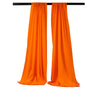 Polyester Poplin Fabric - Backdrop Drape Curtain Panel, Room Divider, 5 Feet Wide x 8 Feet High, 1 Pair
