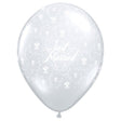 Latex Balloons 5 Inch Just Married Flowers-A-Round