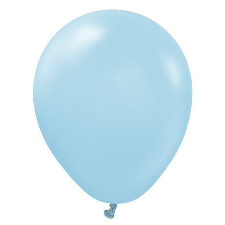 Latex Balloons 5 Inch Kalisan Macaron Blue