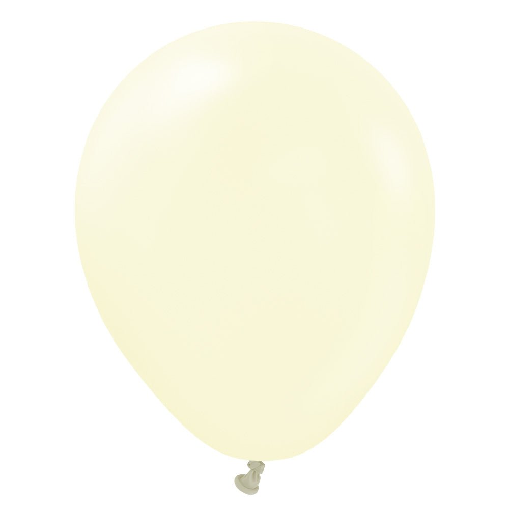 Latex Balloons 5 Inch Kalisan Macaron Pale Yellow