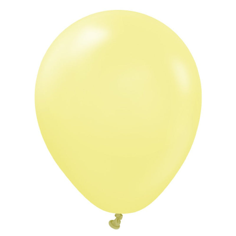 Latex Balloons 5 Inch Kalisan Macaron Yellow