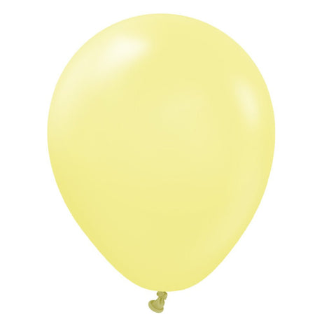 Latex Balloons 5 Inch Kalisan Macaron Yellow