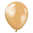 Latex Balloons 5 Inch Metallic Gold