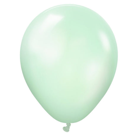 Latex Balloons 5 Inch Kalisan Metallic Pearl Green