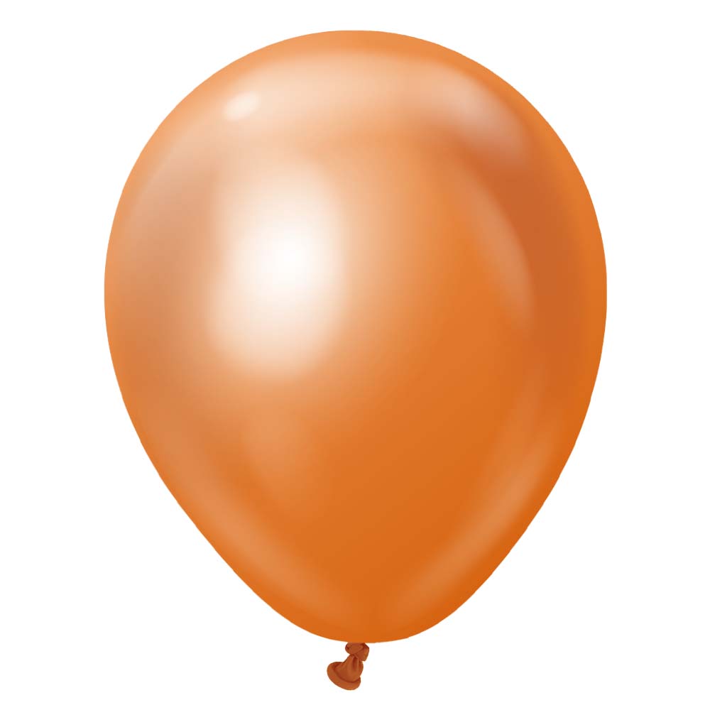 Latex Balloons 5 Inch Kalisan Mirror Copper