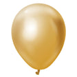 5 Inch Mirror Gold Latex Balloons