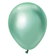 Latex Balloons 5 Inch Mirror Green