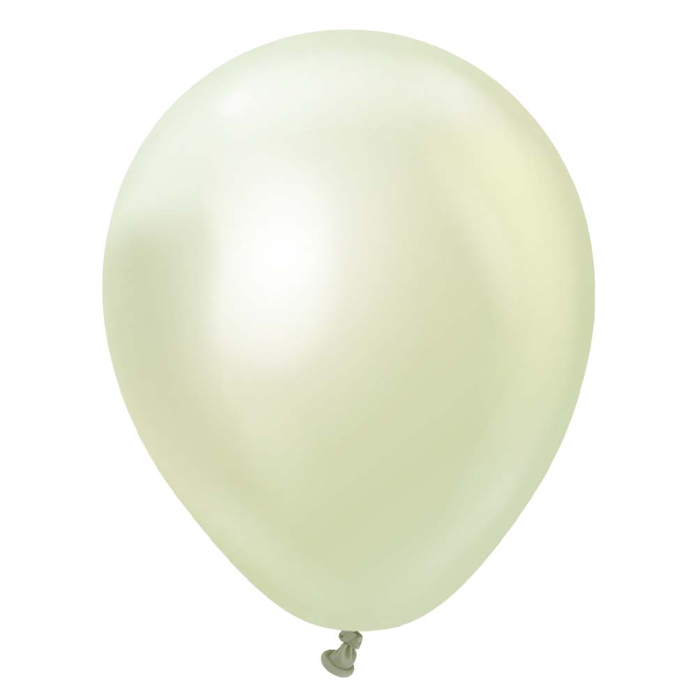 Latex Balloons 5 Inch Kalisan Mirror Green Gold