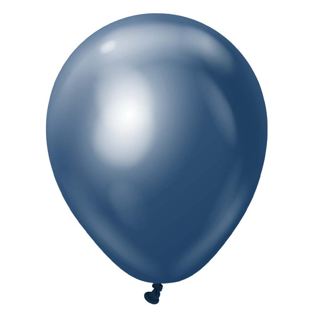 Latex Balloons 5 Inch Kalisan Mirror Navy